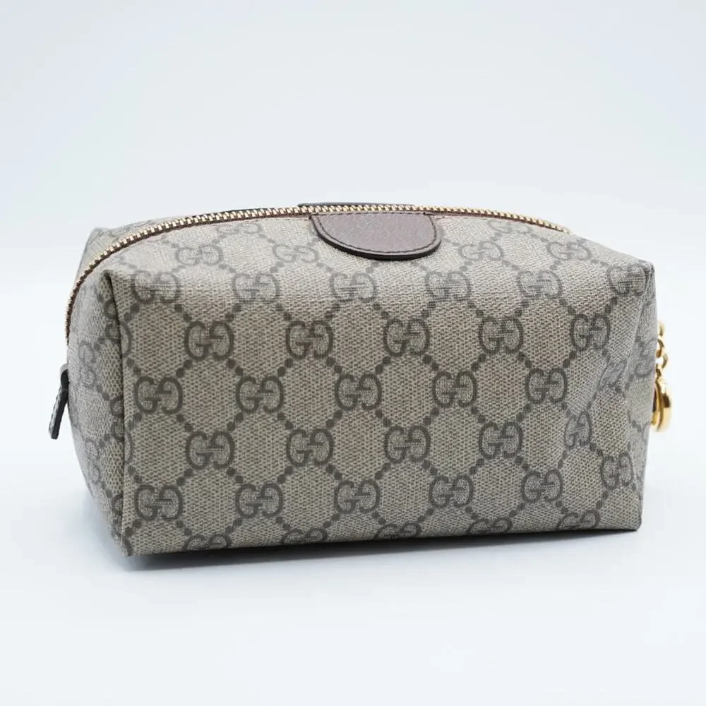 Gucci GG Supreme Monogram Canvas Ophidia Cosmetic Case - Picture 2 of 11